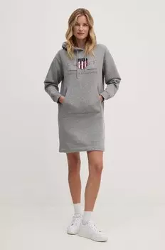 Платье Gant, серый