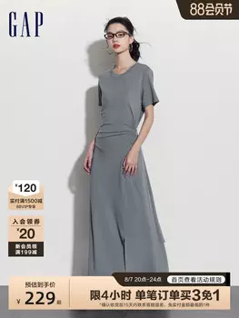 Платье Gap асимметричное, черный