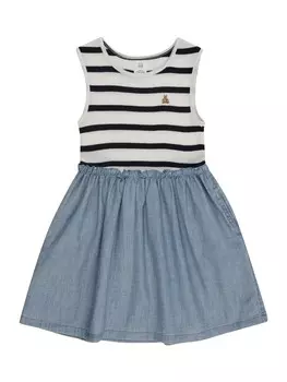 Платье GAP Dress, цвет Navy/Light blue