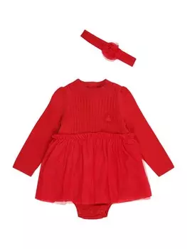 Платье GAP Dress, красный