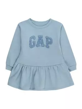 Платье Gap, дымчатый синий