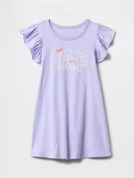 Платье GAP, фиолетовый