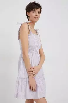 Платье GAP Gap, фиолетовый