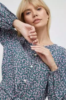 Платье GAP Gap, зеленый