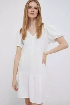 Платье GAP из хлопка Gap, белый