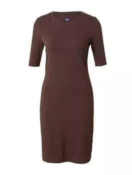Платье GAP, коричневый