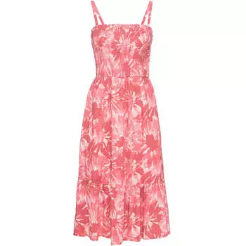 Платье Gap Midi Dress, розовый