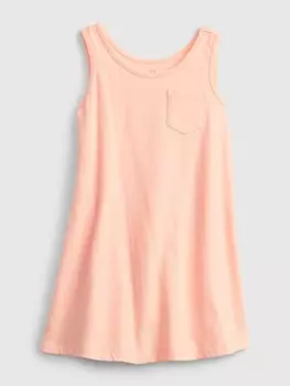 Платье Gap, оранжевый