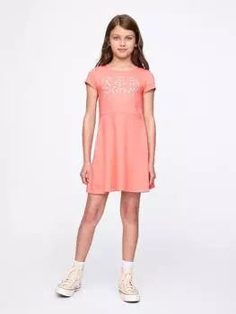 Платье GAP, розовый