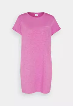 Платье Gap Solid Tee Jersey, розовый