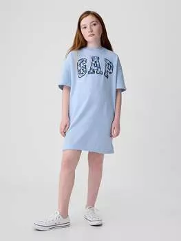 Платье GAP, светло-синий