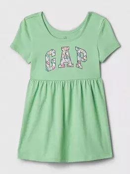 Платье GAP, зеленый