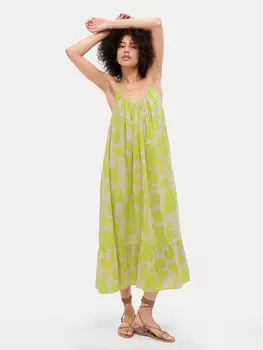 Платье Gap, зеленый