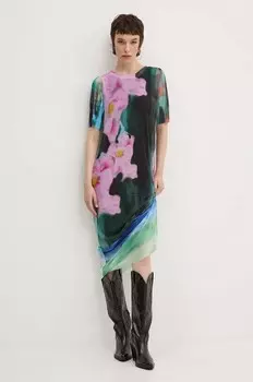 Платье ГАРАЗИ Desigual, зеленый