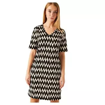 Платье Garcia O40082, разноцветный