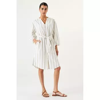 Платье Garcia Q40085 Long Sleeve Short, бежевый