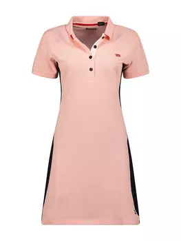 Платье Geographical Norway Polo Kolivia, розовый