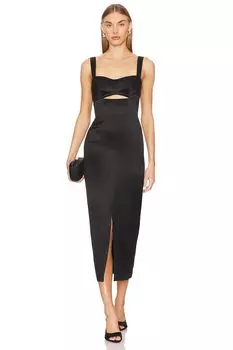 Платье gia с корсетным лифом Nicholas, черный