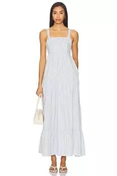 Платье "Ginseng" Paige, blue & white