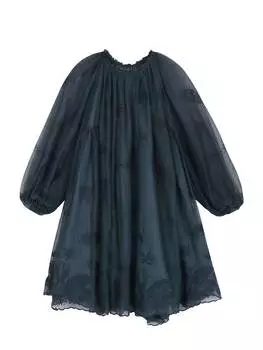 Платье Girl's Angel из тюля в темно-синем цвете JNBY