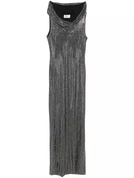 Платье Giuseppe Di Morabito, украшенное кристаллами, черный