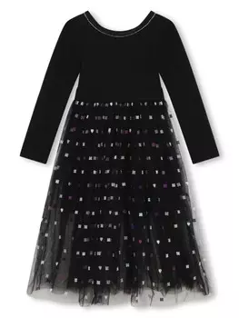 Платье Givenchy Kids, черный
