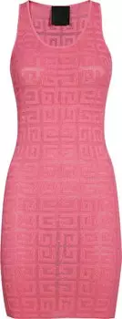Платье Givenchy Sleeveless Short Dress 'Bright Pink', розовый