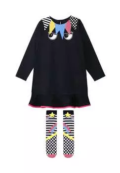 Платье глаза Denokids, синий