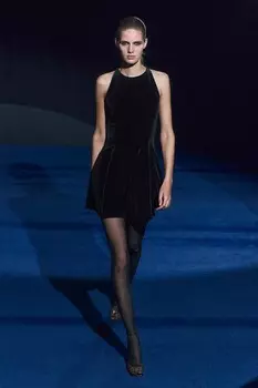 Платье годе из бархата коллекция zw ZARA, черный