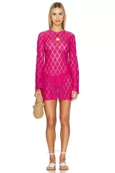 Платье голди Beach Riot, фуксия