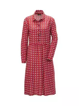 Платье Goldner Dress, темно-красный