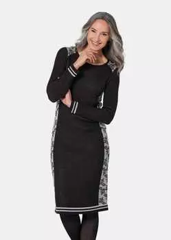 Платье GOLDNER Strick, черный