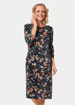 Платье GOLDNER, темно-синий