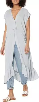 Платье Gone Sailing Maxi Free People, цвет Chambray Combo