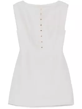 Платье Grindale Acler, нейтральный цвет