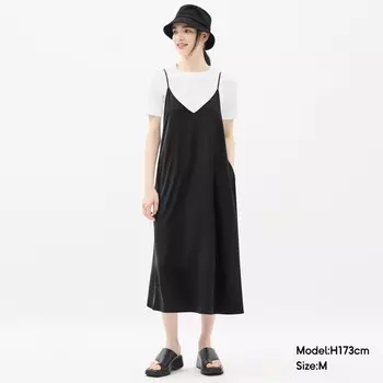 Платье GU с карманами, черный