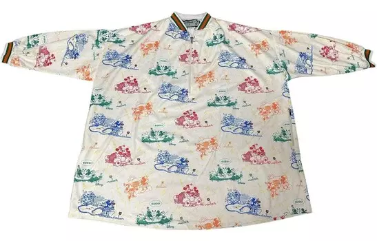 Платье Gucci с длинными рукавами, белый