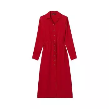 Платье Gucci Silk Jacquard Dress Classic Red, красный