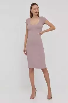 Платье Guess, бежевый