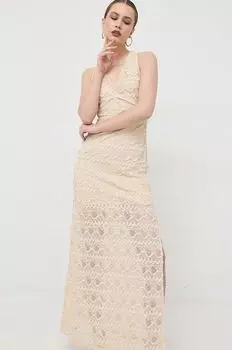 Платье Guess, бежевый