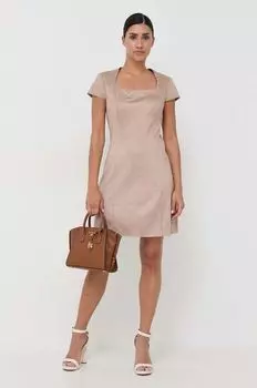 Платье Guess, бежевый