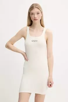 Платье Guess Jeans, бежевый