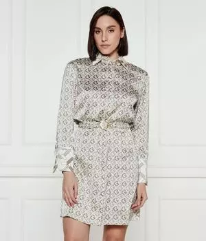 Платье Guess Jeans Veronica, экрю