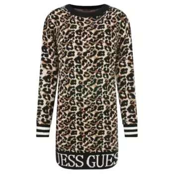 Платье Guess, коричневый