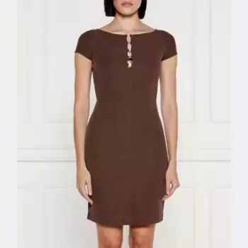 Платье Guess, коричневый