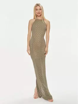 Платье Guess, зеленый