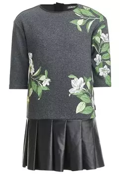 Платье Gulliver, пятнистый серый