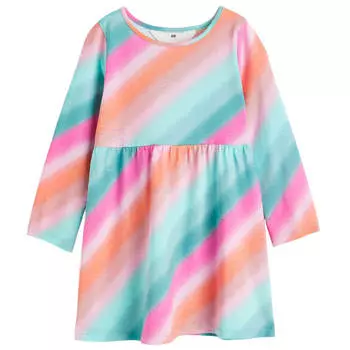 Платье H&amp;M Cotton Jersey, мультиколор