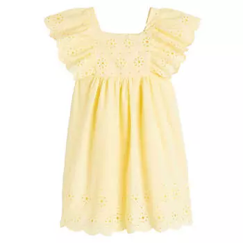 Платье H&amp;M Cotton, светло-желтый