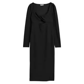 Платье H&M Cut-out Bodycon, черный